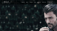 Desktop Screenshot of imalesalon.com